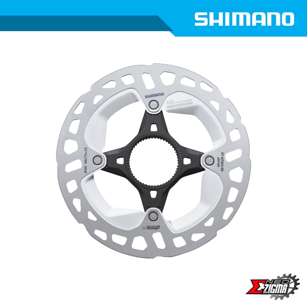 Disc Rotor MTB SHIMANO XT RTMT800SS 140mm w/ Large Lock Ring